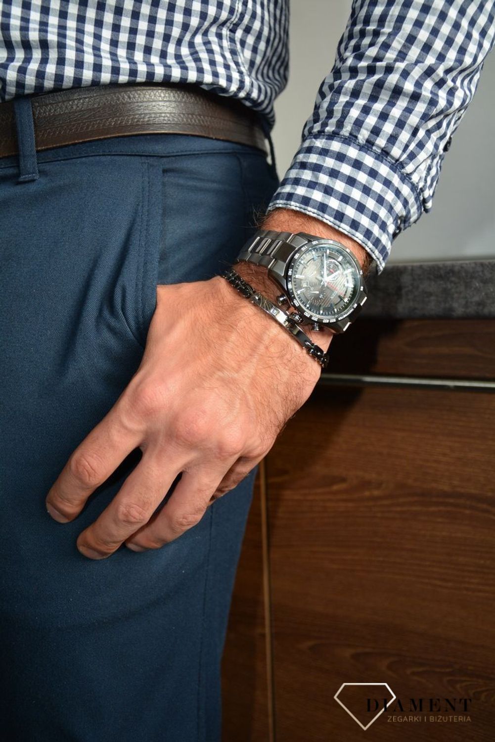 Bransoletka męska czarna stalowa Nomination 028302 006  ✓ bransoletki męskie ✓ Akcesoria męskie ✓ prezent dla faceta✓ Bransoletki Nomination.jpg